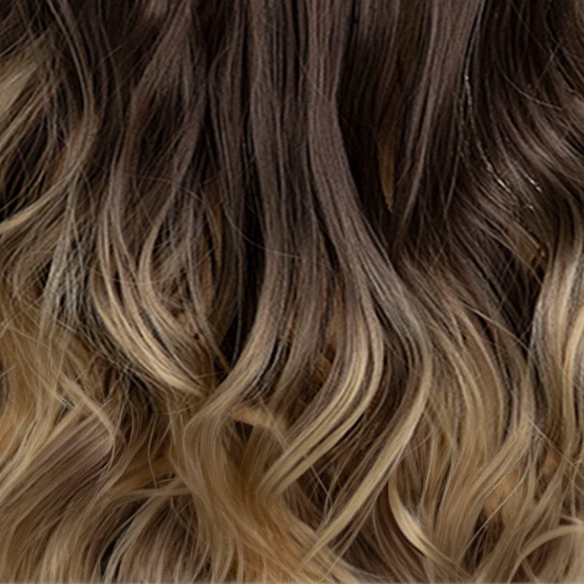 Dark Brown to Ash Blonde + 1 FREE HALO / 22 Inch / Vip Price
