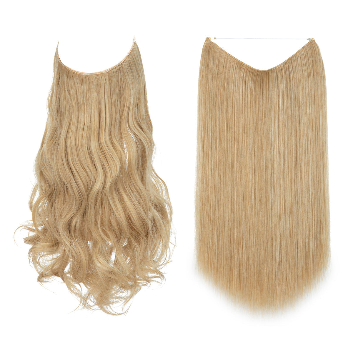 Light Honey Blonde + 1 FREE HALO / 18 Inch / Vip Price