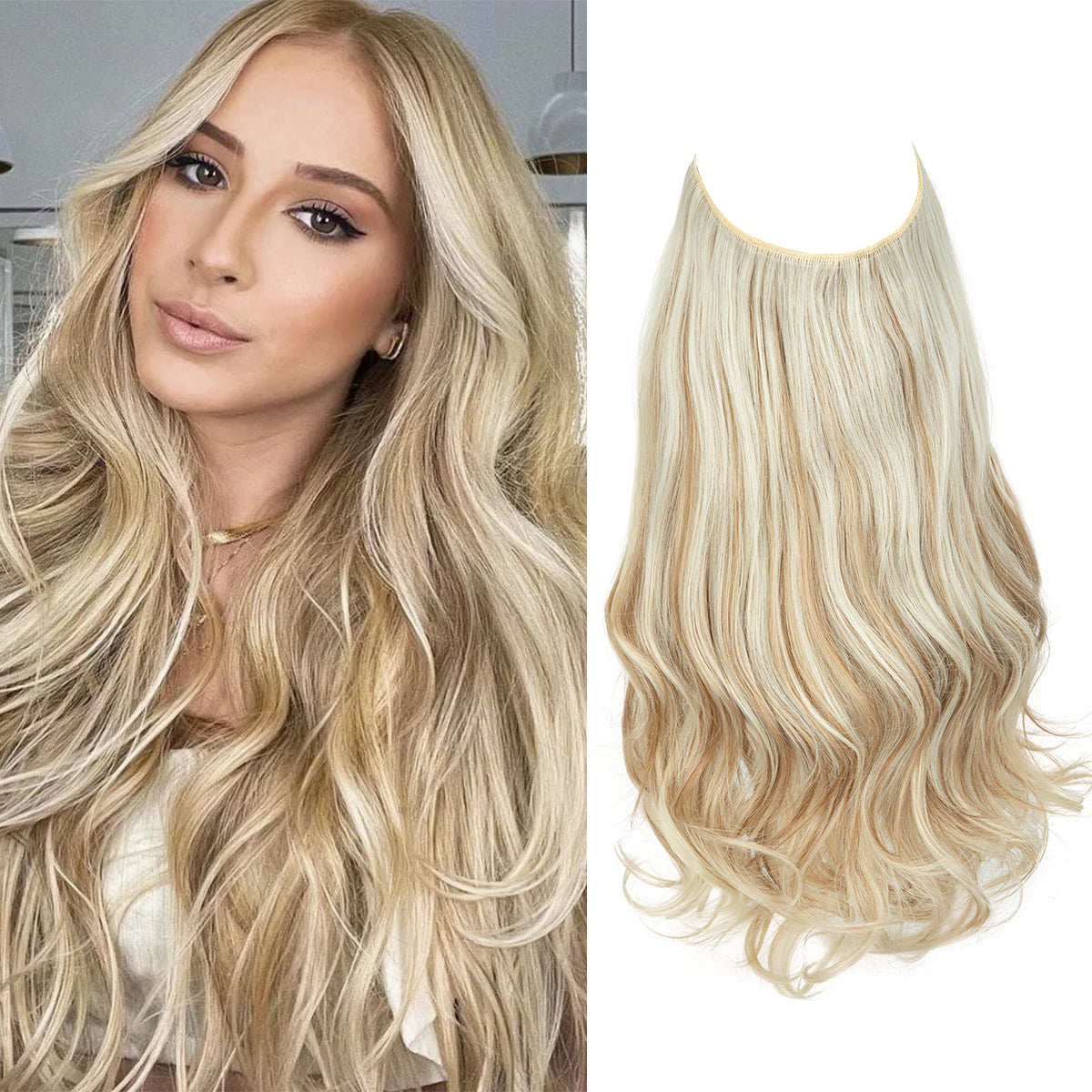 Sunny Blonde + 1 FREE HALO / 14 Inch / Vip Price