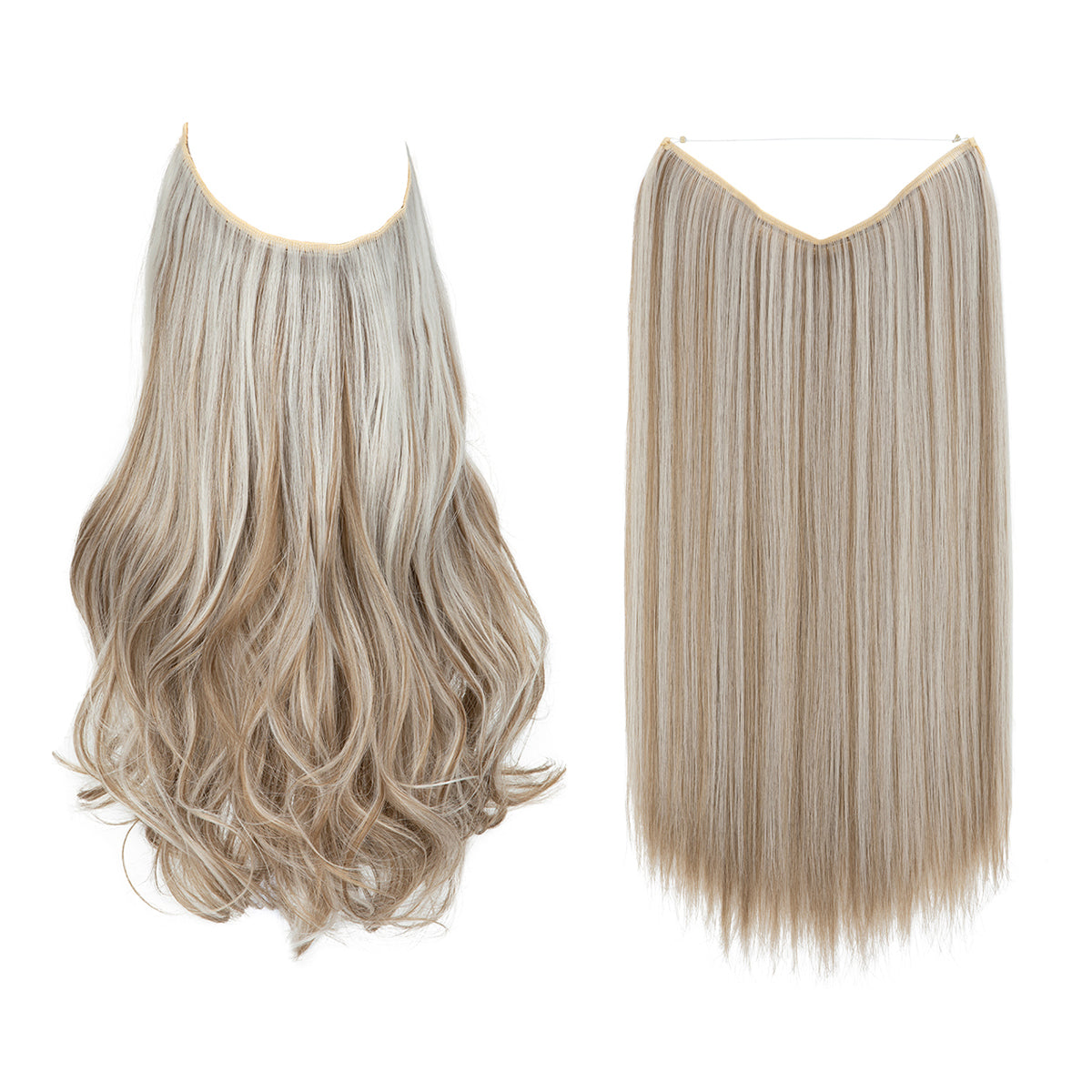 Ivory Blonde + 1 FREE HALO / 18 Inch / Vip Price
