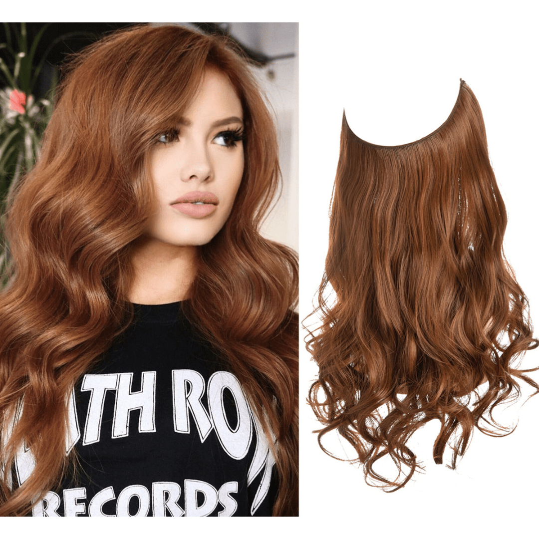 Light Auburn + 1 FREE HALO / 18 Inch / Vip Price