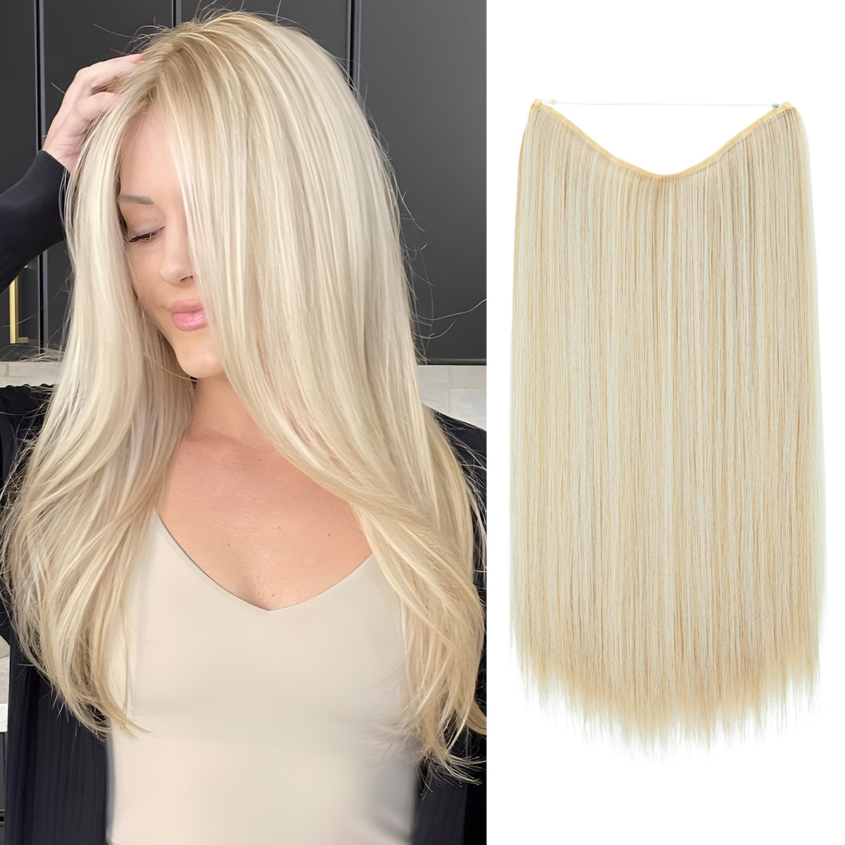 Sunny Blonde + 1 FREE HALO / 16 Inch / Vip Price