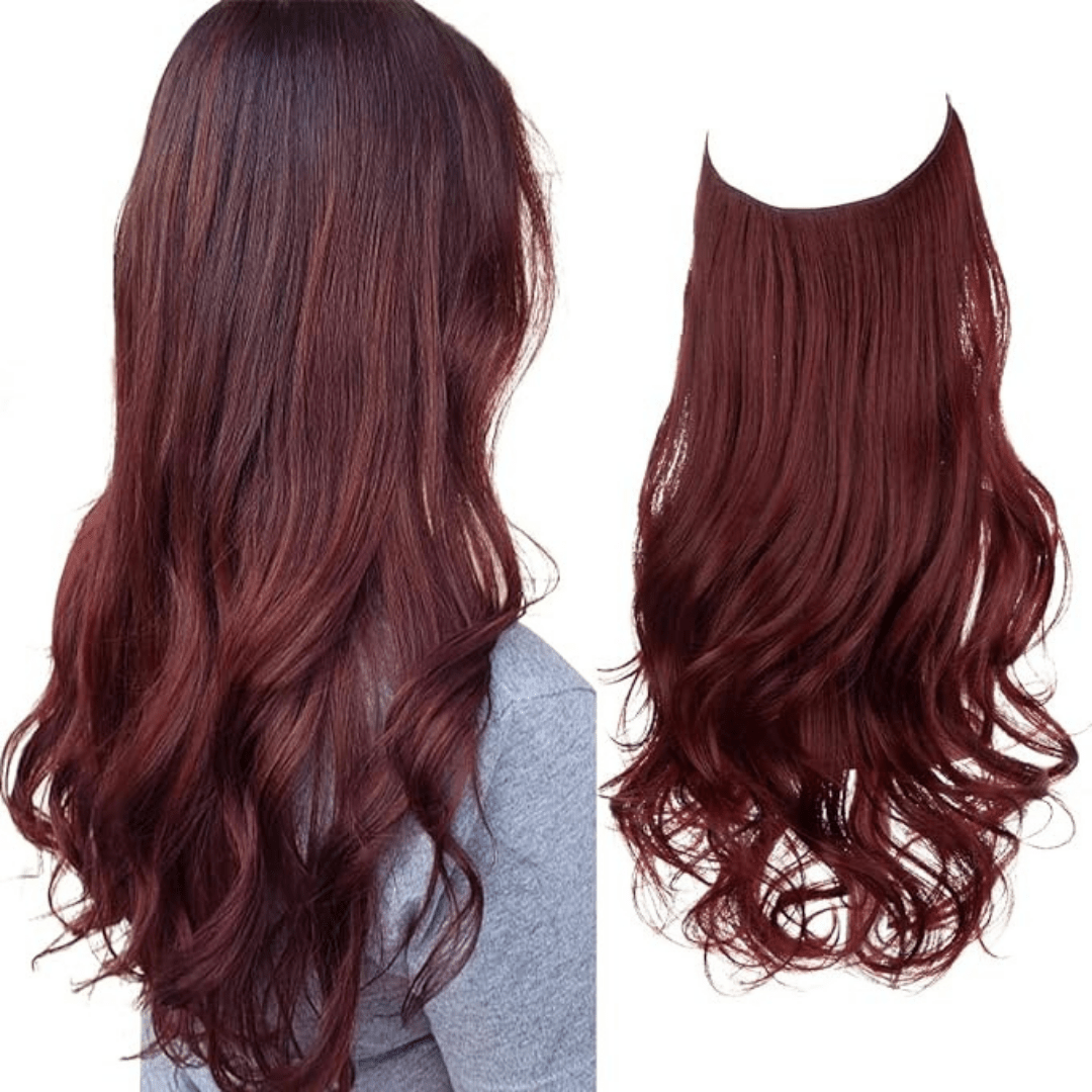 Wine Red + 1 FREE HALO / 18 Inch / Vip Price